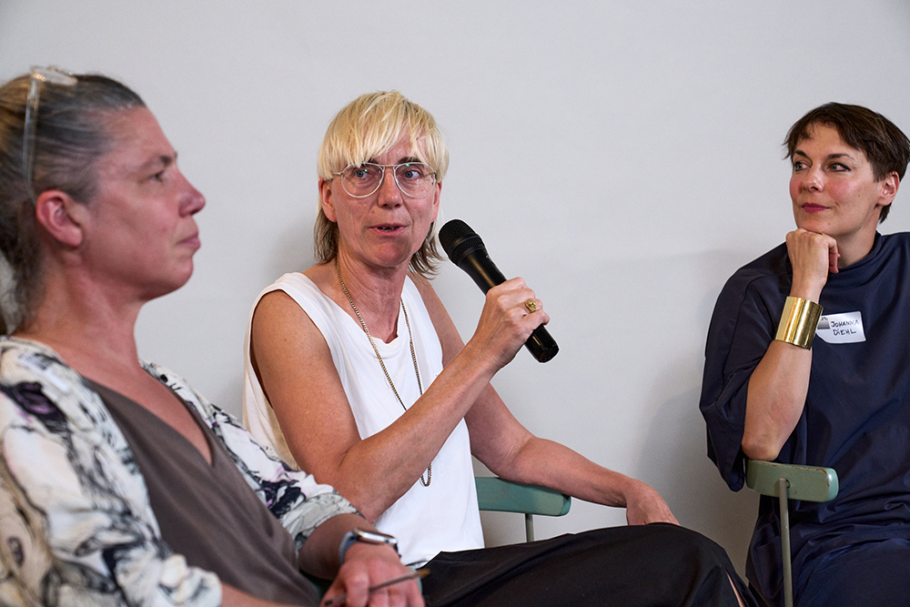 FOTOTREFF #48 "New Focus: Beruf Fotografie — Wie lehrt man ein Medium im Wandel? " im Sankt Studio, Berlin, Juni 2026. Foto: Marlene Burz
